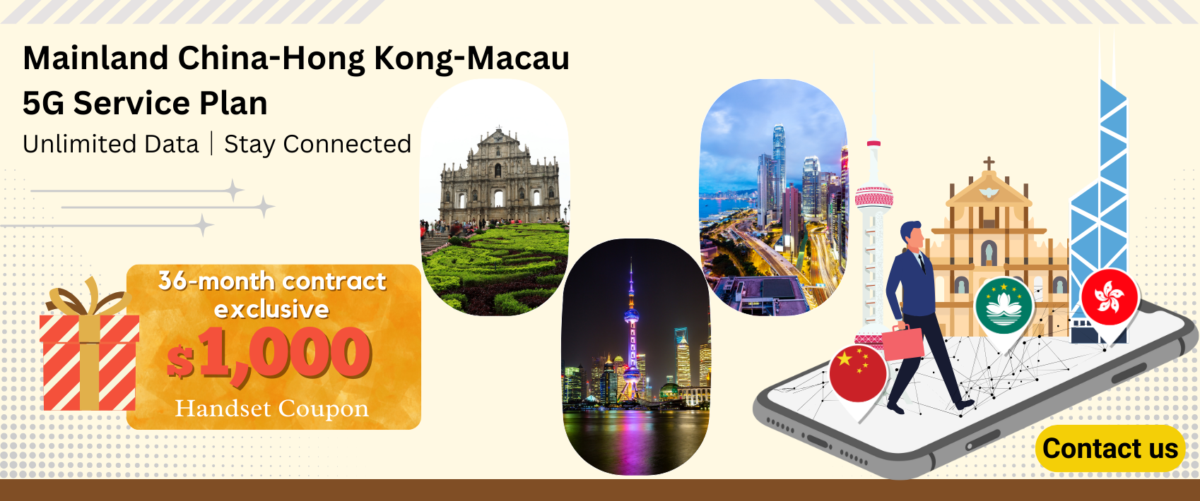 Mainland China-Hong Kong-Macau 5G Service Plan